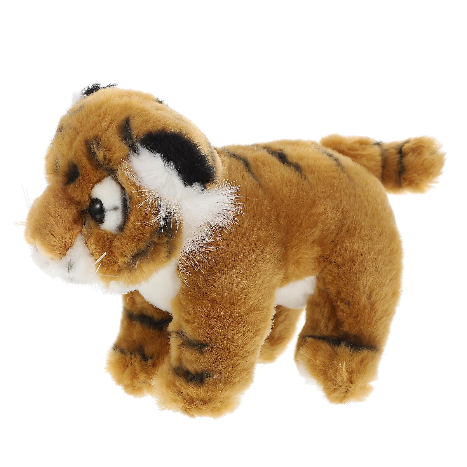 Adorable Plush Tiger Toy Funny Kids Stuffed Doll Kids Birthday Gift Plush Throw Pillow