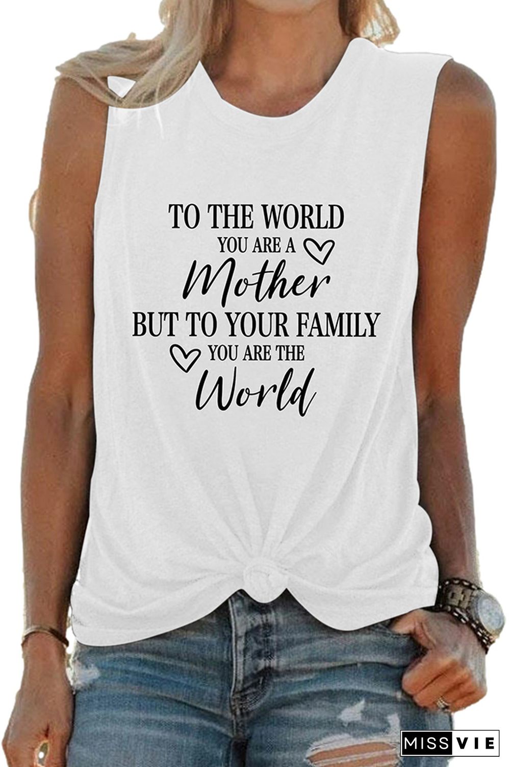 Mother's Day Graphic Tank Top