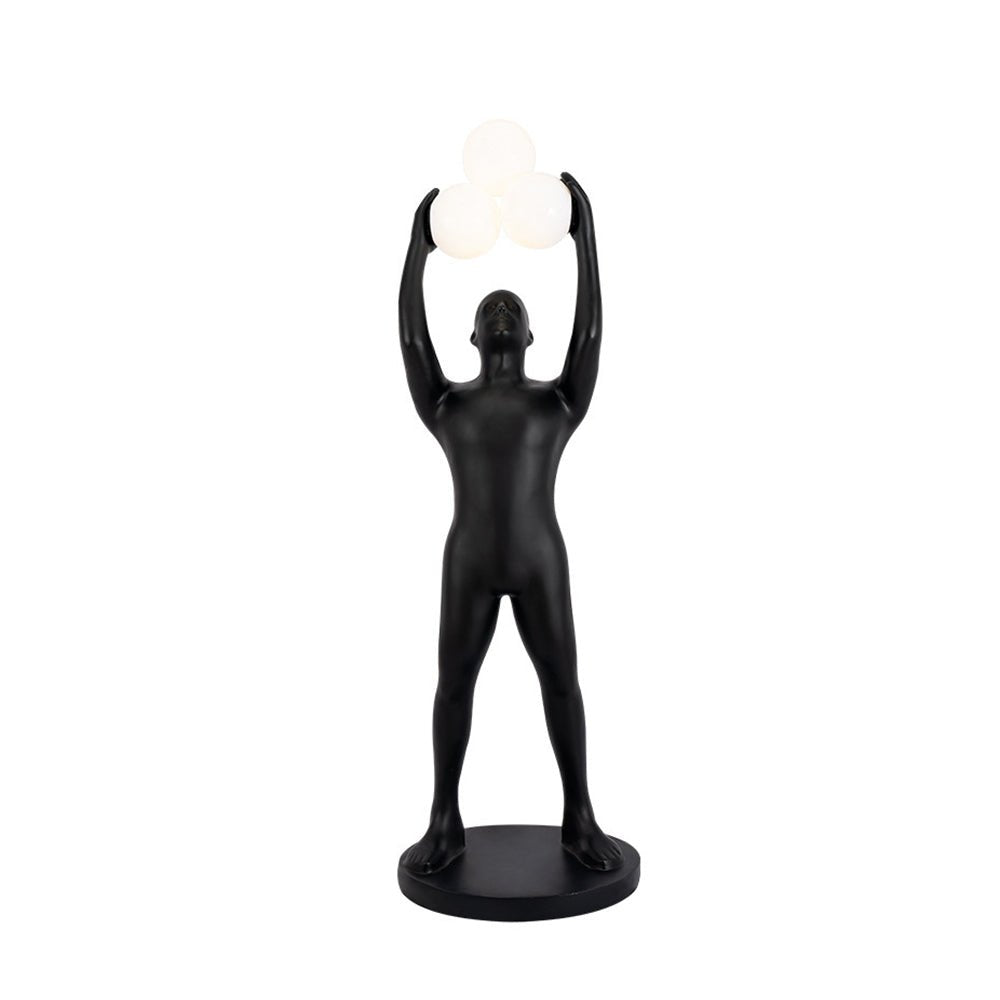 Enlightened Figure Sculptor Floor Lamp