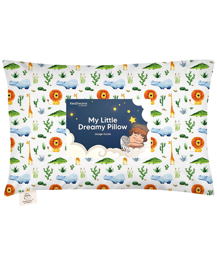 KeaBabies Toddler Pillow with Pillowcase， Small Kids Pillow for Sleeping