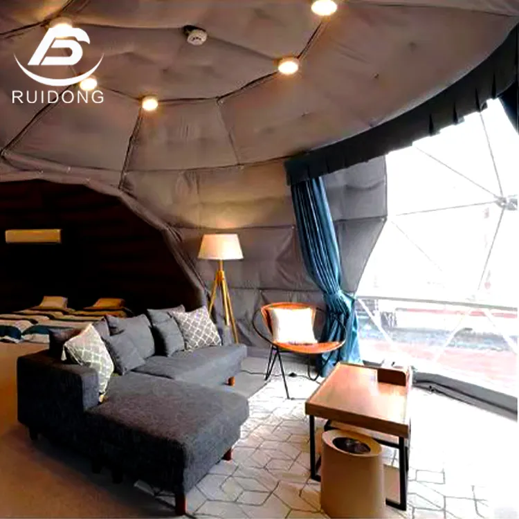 Newest Fashion Design Glamping Geo Dome Tent Camping House Hotel Tents For Outdoor Accommodation