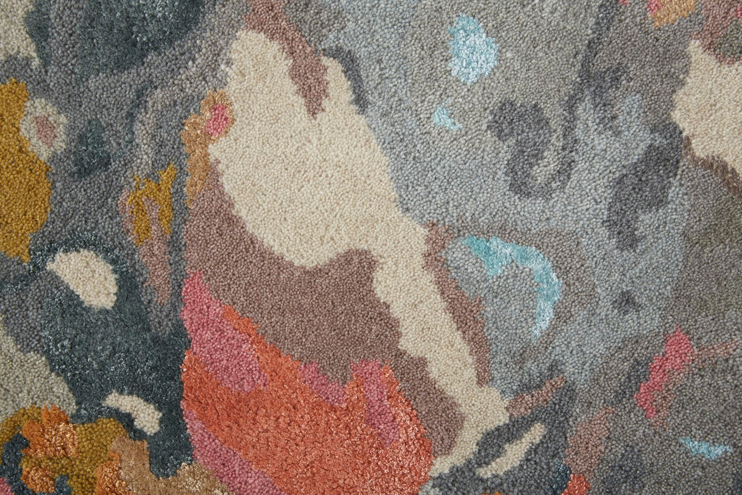 Cerelia Hand Tufted Blue / Pink Rug