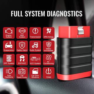 Thinkcar Thinkdiag Mini Bluetooth OBD2 Scanner Full System Diagnostics with 15 Reset Functions Auto VIN DTC Lookup Live Data TKDIAGMINI