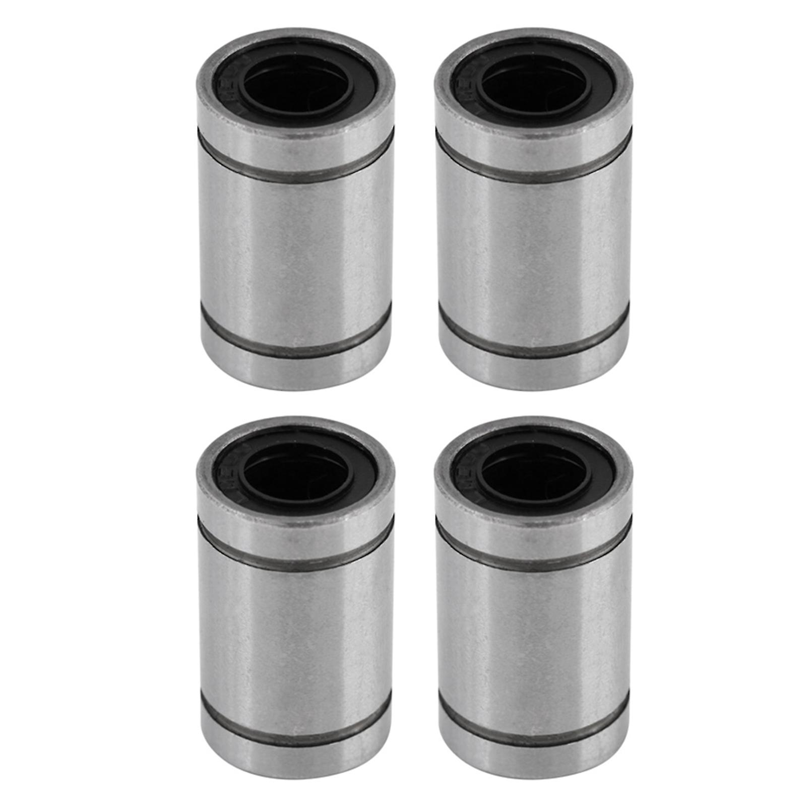 10pcs Lm8uu 8mm Linear Motion Ball Bearing Bushing For 8mm Rod 3d Printer Cnc Parts
