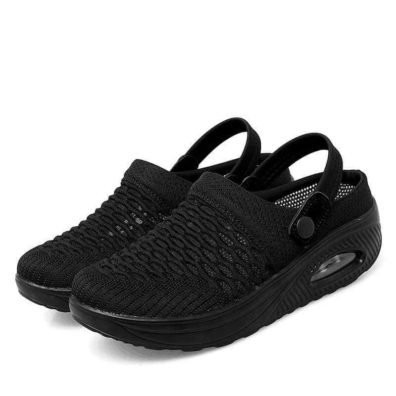 [Clearance Sale 48% OFF] -Women Walking Shoes Air Cushion Slip-On Shoe