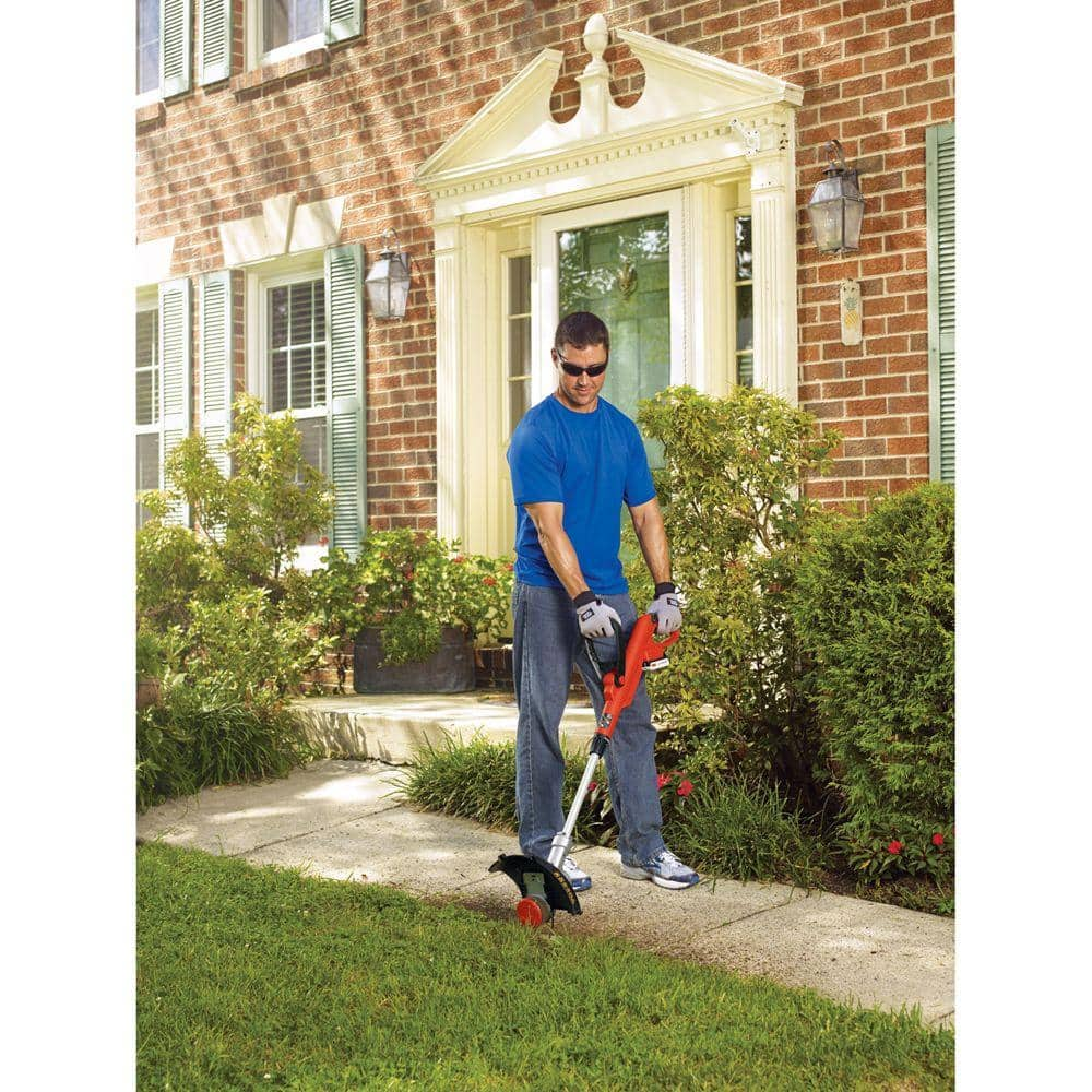 BLACK+DECKER 20V MAX Cordless Battery Powered 2-in-1 String Trimmer & Lawn Edger Kit with (1) 2Ah Battery & Charger LST300