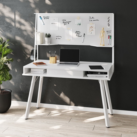 Techni Mobili Study Computer Desk with Storage   M...