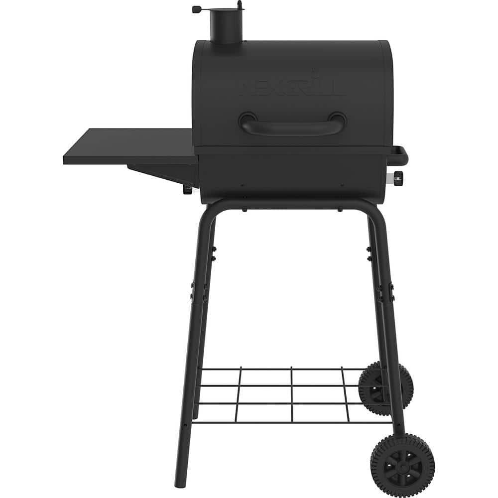 Nexgrill 175 in Barrel Charcoal Grill in Black