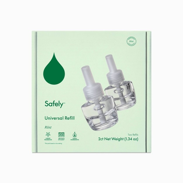 Safely Scent Plug in Refill Twin Pack Rise 1 34oz