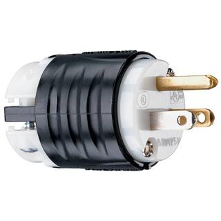 Legrand Pass and Seymour Extra-Hard Use 15 Amp 125-Volt NEMA 5-15P Straight Blade Plug PS5266XCC15