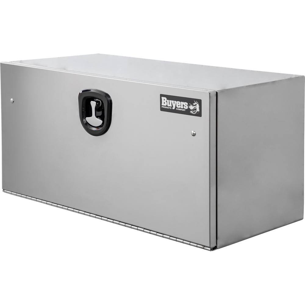 Buyers Products Company 18 in. x 18 in. x 36 in. Stainless Steel Underbody Truck Tool Box with Stainless Steel Door 1702655