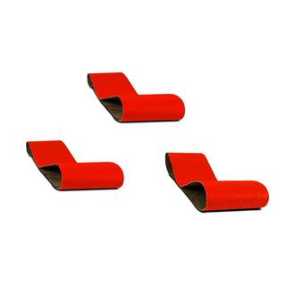 DIABLO 4 in. x 36 in. Assorted Belt (50 80 120-Grit) (3-Pack) DCB436ASTS03G