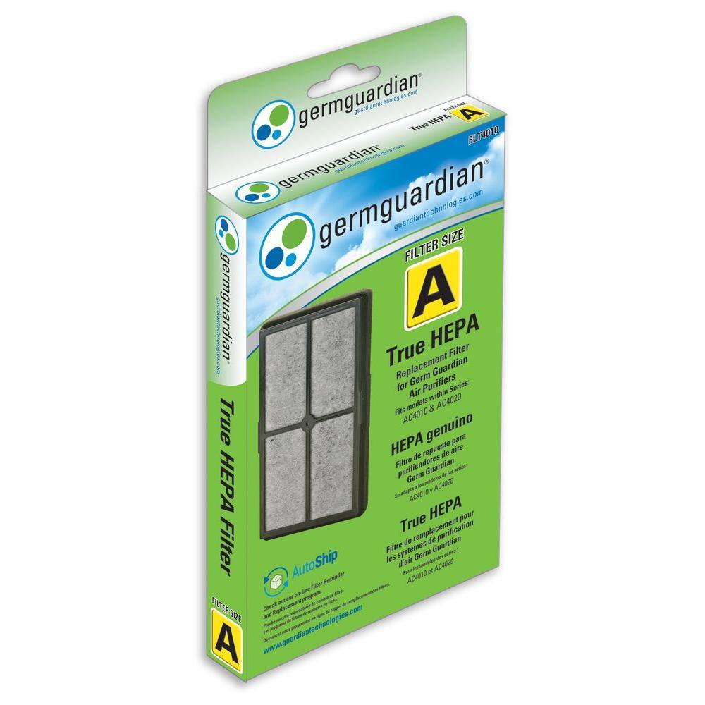 GermGuardian True HEPA GENUINE Replacement Filter A for AC40104020 Air Purifiers FLT4010