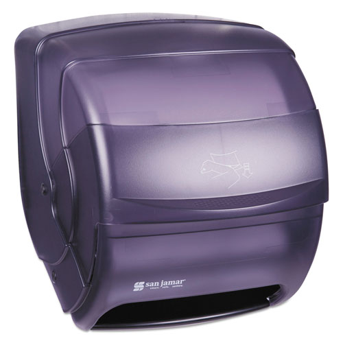 San Jamar Integra Lever Roll Towel Dispenser | Black Pearl， 11 1