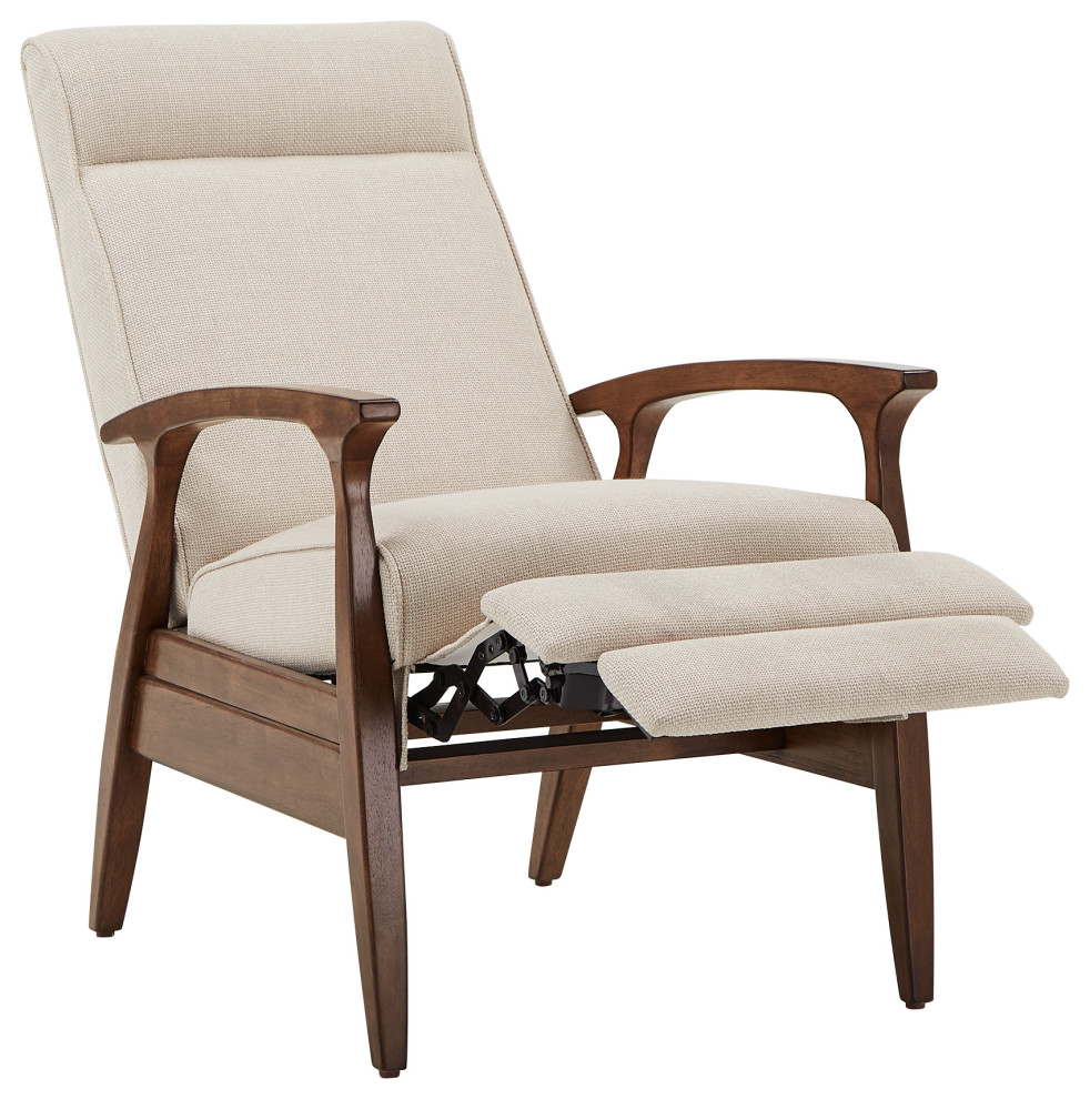 Winfryd 25.75 quotWide Mid Century Modern Recliner   Modern   Recliner Chairs   by Inspire Q  Houzz