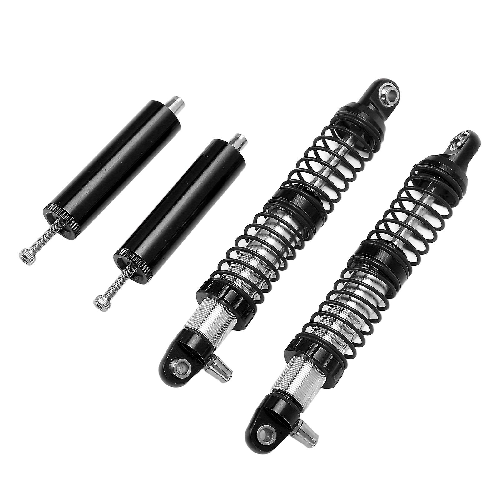 1 Pair Front Rear Shock Absorber Rc Car Upgrade Parts For Axial Scx10 1/10 Remote Control Carblack