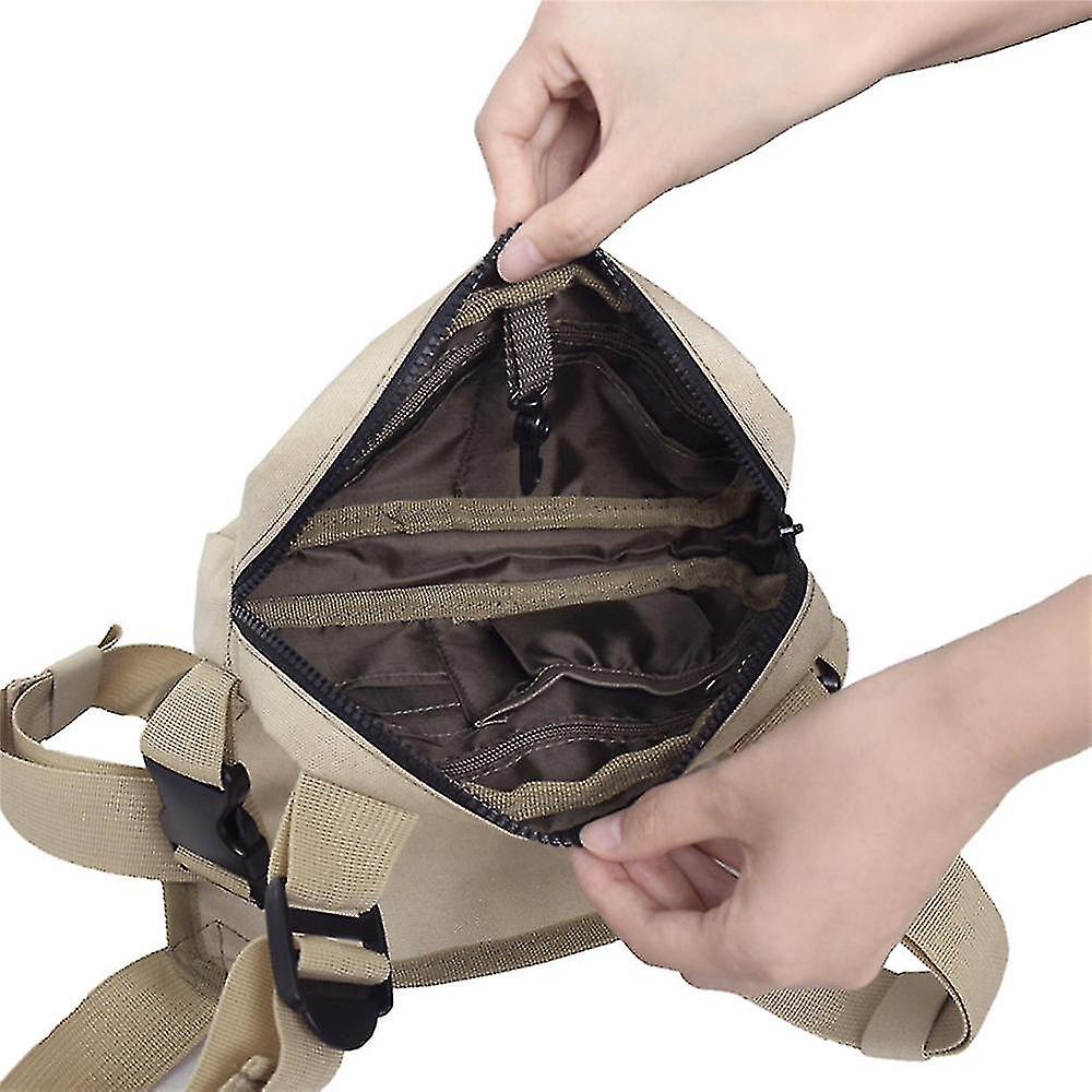 Multifunctional Chest Rig Shoulder Bag Pack Mobile Phone Holder Bag Case Outdoor Running Camping Hiking