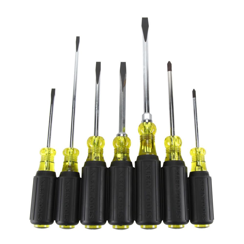 Cushion-Grip Screwdriver Set， 7 Pc