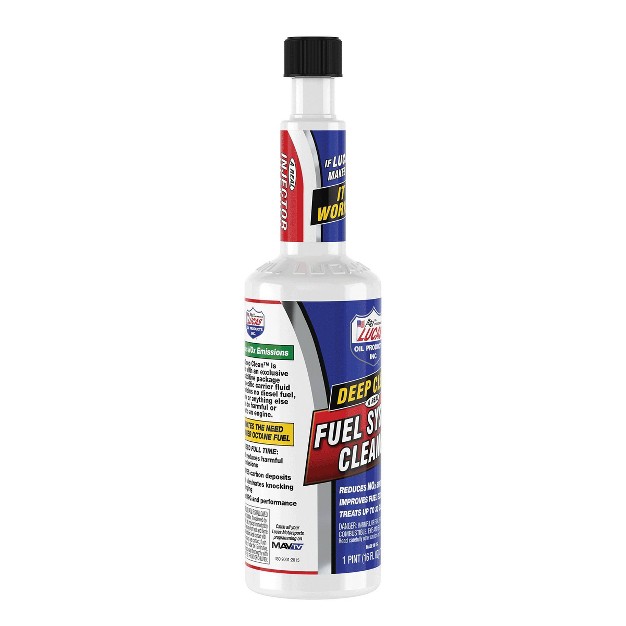 Lucas Oil 16oz Deep Clean Fuel System Cleaner