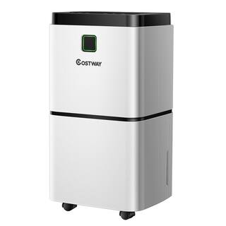 Costway 24-Pints 1500 Sq. Ft Dehumidifier For Medium To Large Room ES10015US