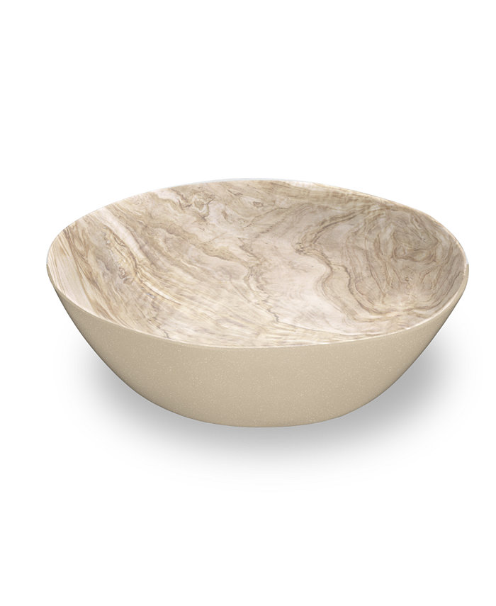 TarHong 12 Faux Real Desert Wood Bowl 142 oz