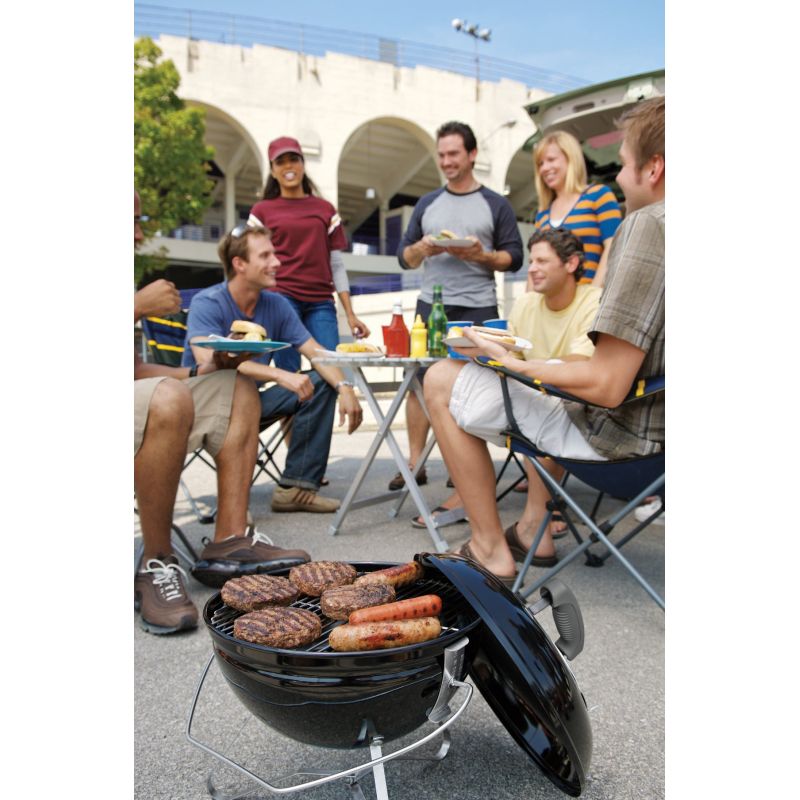 Weber Smokey Joe Tuck-N-Carry Premium Charcoal Grill Black