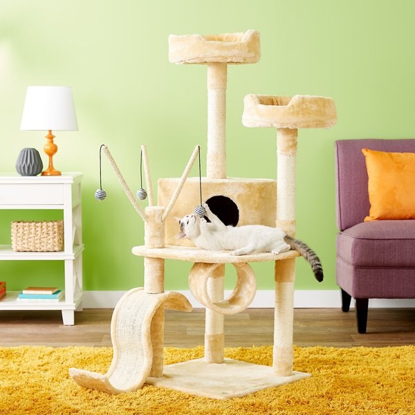 Go Pet Club 55-in Slide Cat Tree