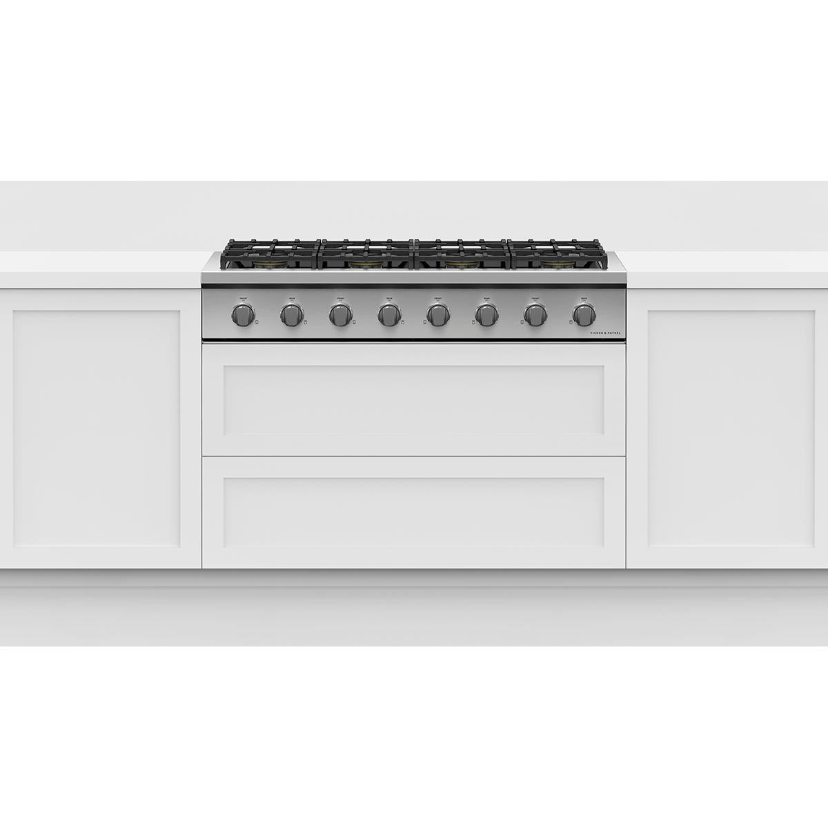 Fisher & Paykel 48-inch Built-in Gas Rangetop with 8 Burners CPV3-488-L