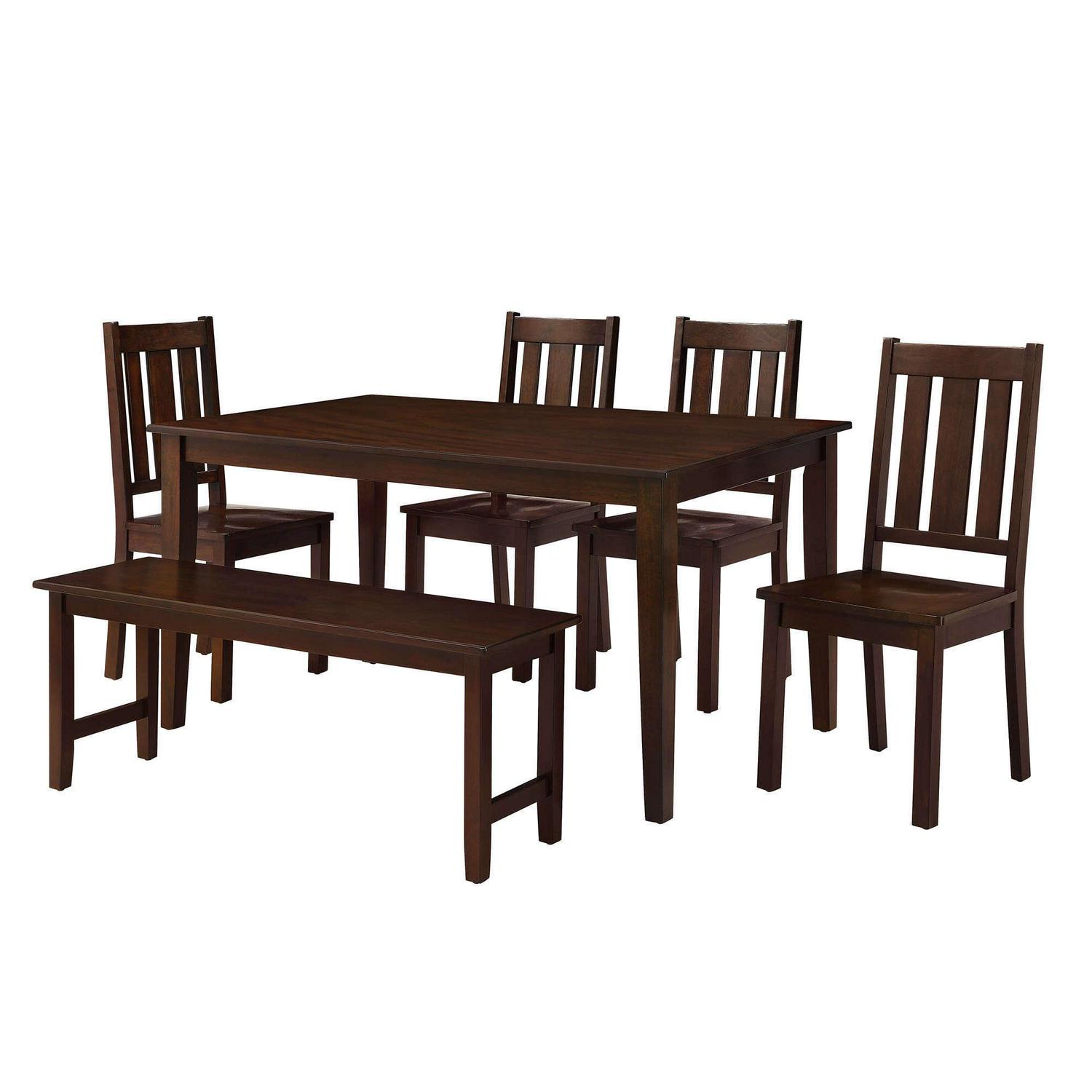 Better Homes and Gardens Bankston Dining Table， Mocha