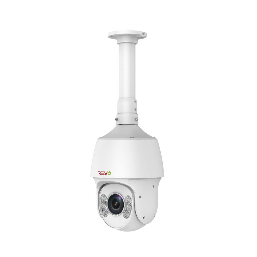 Revo Ultra Plus HD Wired Commercial Grade OutdoorIndoor IP66 Dome 1080p 22X Zoom PTZ IP Surveillance Camera RUPTZ22X-1ACM