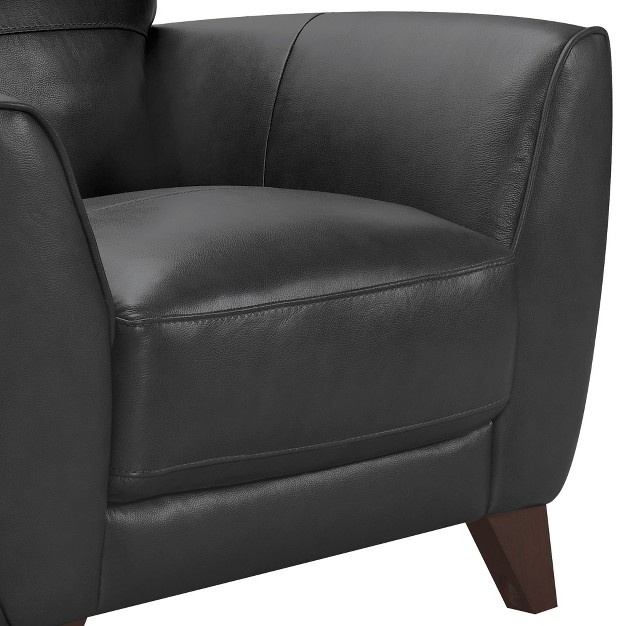 Armen Living Jedd Contemporary Chair Black