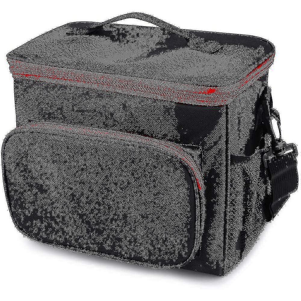 Insulation Lunch Bag Briefcase Toolbag Bento Box Lunch / Work / School / Beach / Picnic Black--