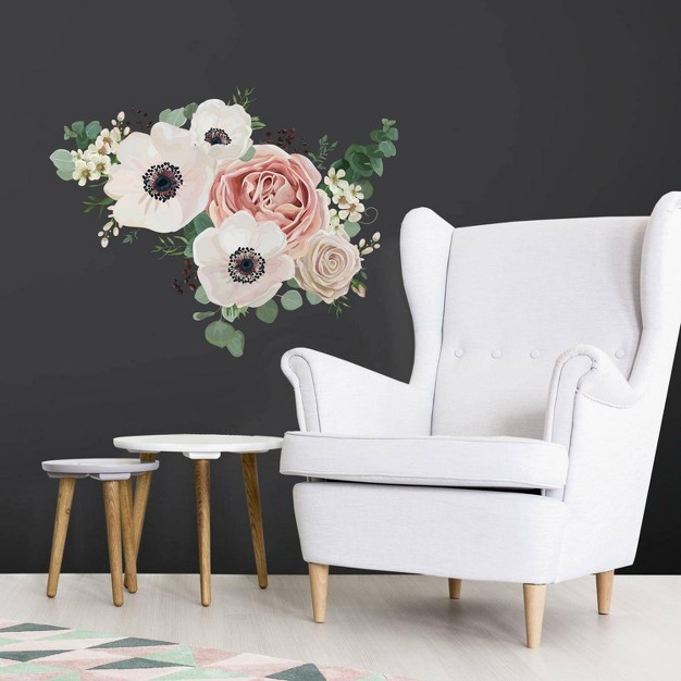 Fresh Floral Peel And Stick Giant Wall Decal Roommates