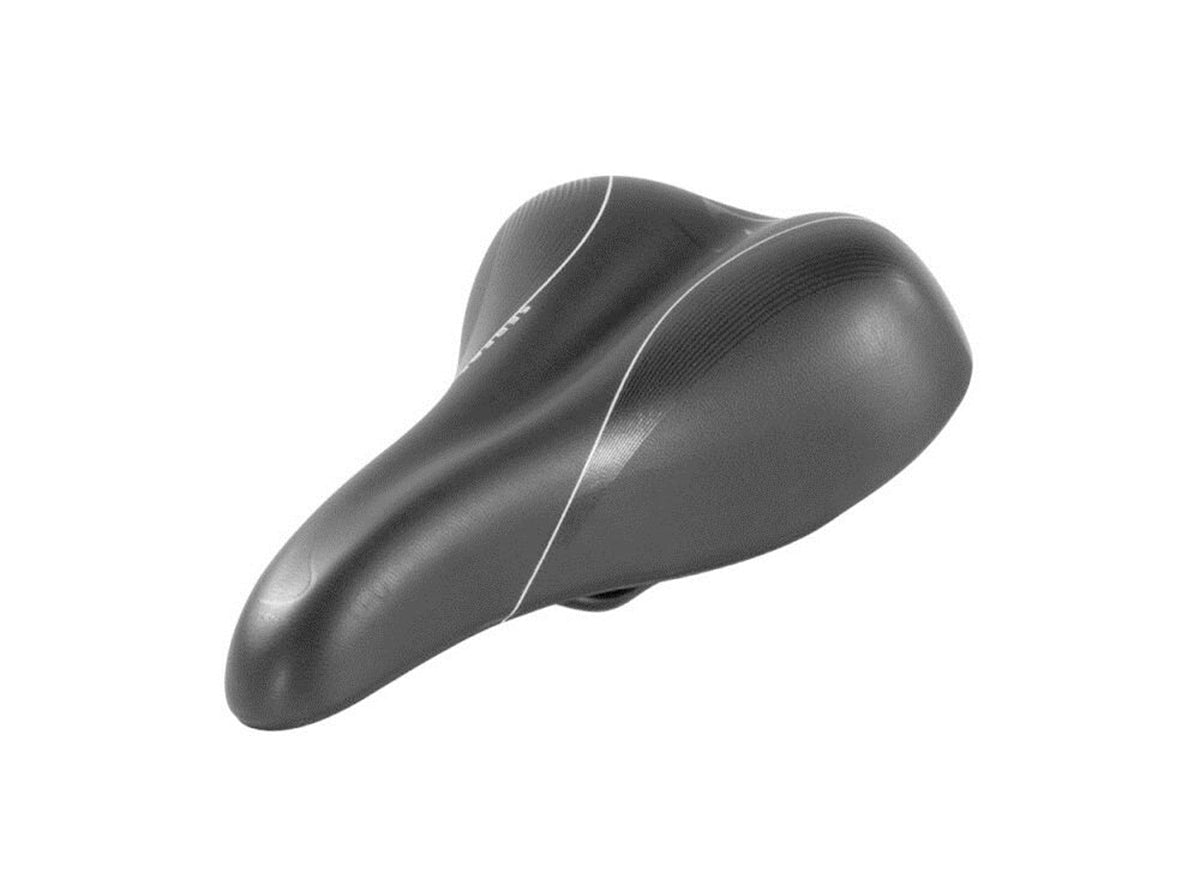 Serfas Elements Reactive Weatherproof Gel Saddle - Youth - Black