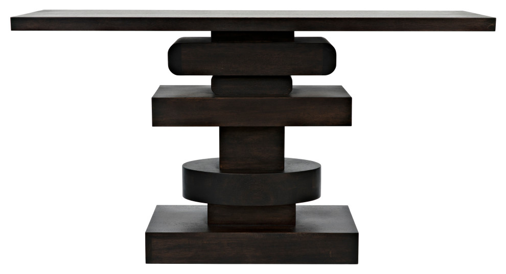 Solange Console  Ebony Walnut   Transitional   Console Tables   by GwG Outlet  Houzz