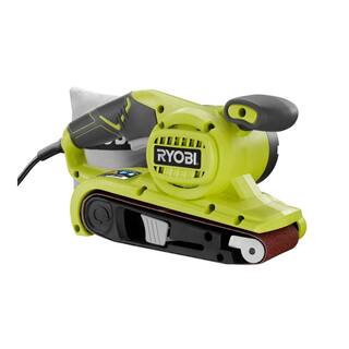 RYOBI 6 Amp Corded 3 in.W x 18 in.L Portable Belt Sander BE319