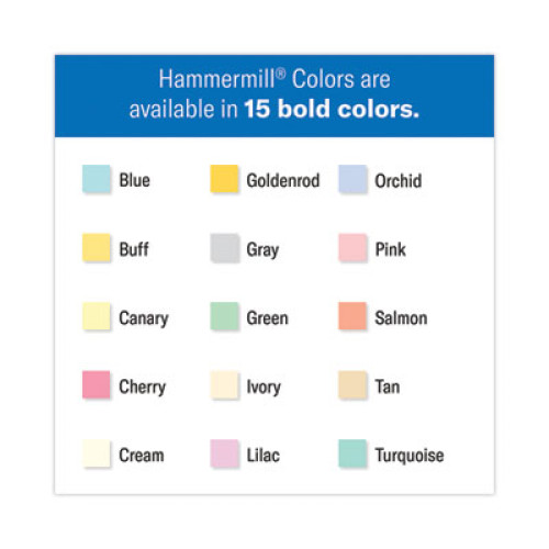 Hammermill Colors Print Paper， 20lb， 11 x 17， Tan， 500/Ream (102376)