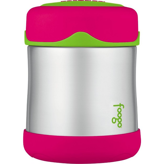 Thermos 10 Oz Kid x27 s Foogo Insulated Stainless Steel Food Jar Watermelon green