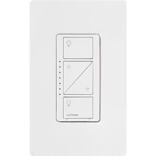 Lutron Caseta Smart Dimmer Switch for Wall  Ceiling Lights 150W LED White (PD-6WCL-WH-R-6) (6-Pack) PD-6WCL-WH-R-6