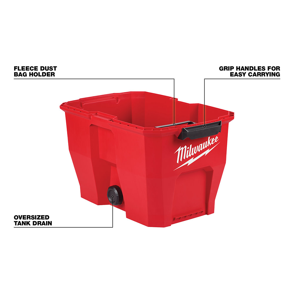 Milwaukee 9 Gallon Wet/Dry Vacuum Tank