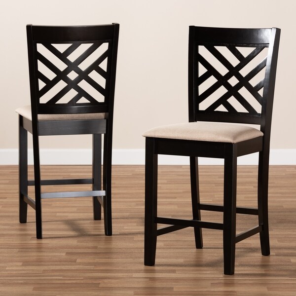 Modern and Contemporary Counter Stool 2-Piece Set