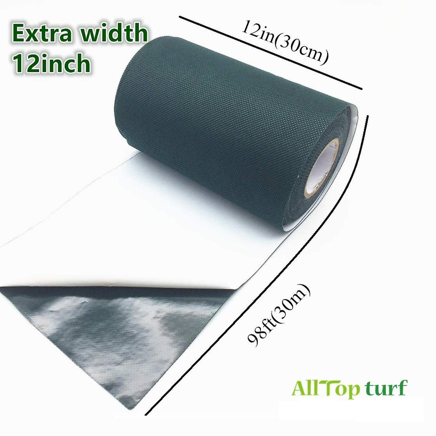 12inx98ft(30cmx30m) Artificial Turf Self-adhesive Turf Seam/seaming Tape For Light Duty Sports And Landscape Artificial Grass Lawn(single Sided)