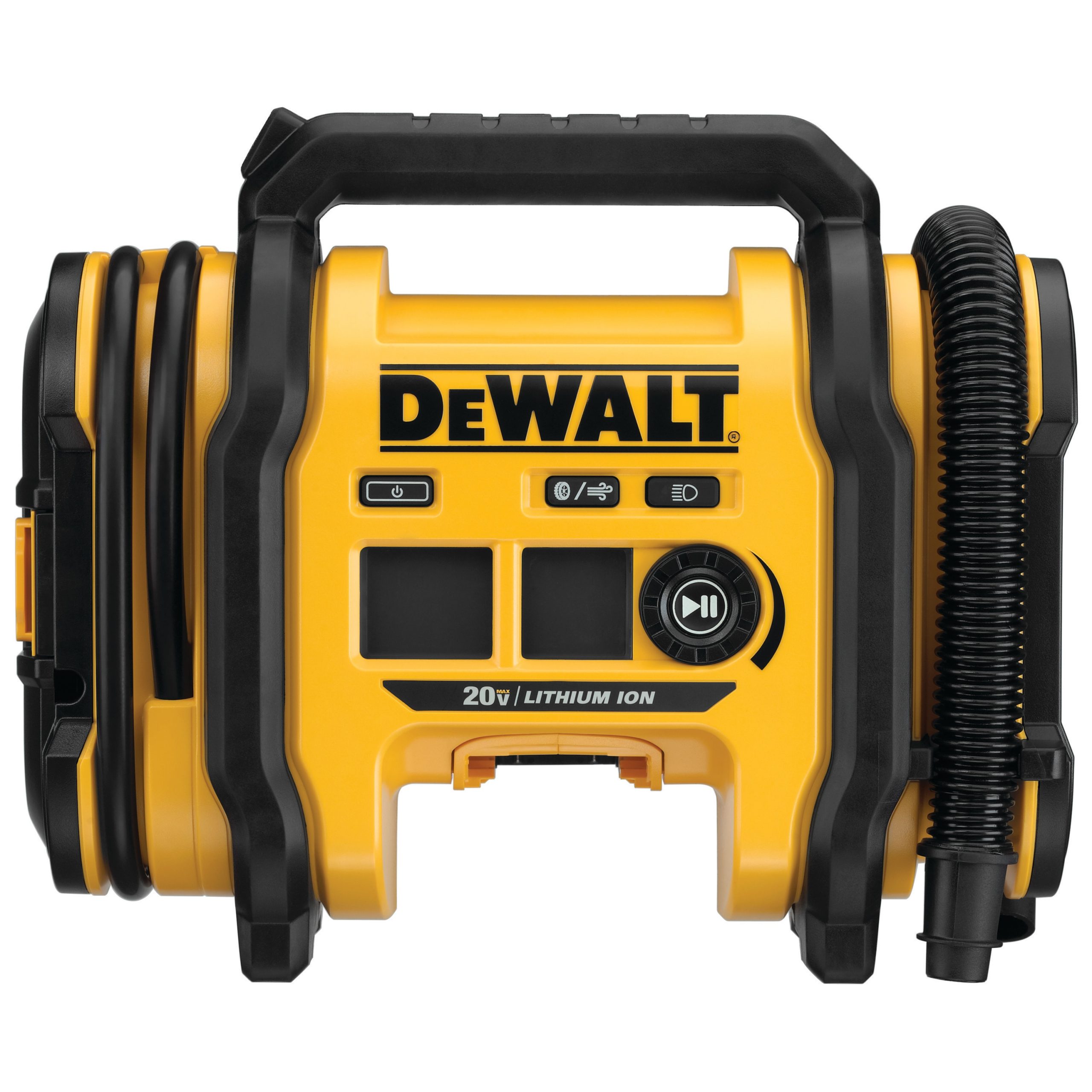 DEWALT DCC020IB 110-Volt Lithium Ion (Li-Ion) Air Inflator (Power Source: Battery; Car; Electric)