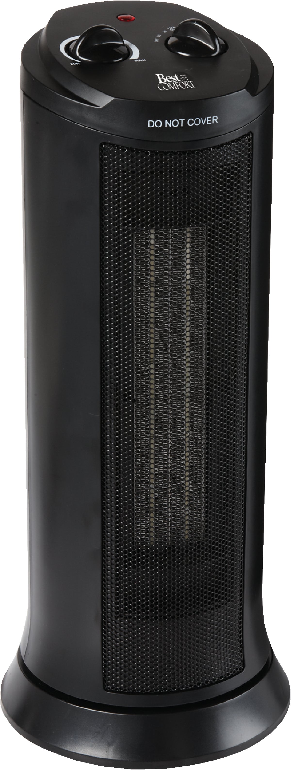 Best Comfort Tower Ceramic Space Heater Black 12.5A