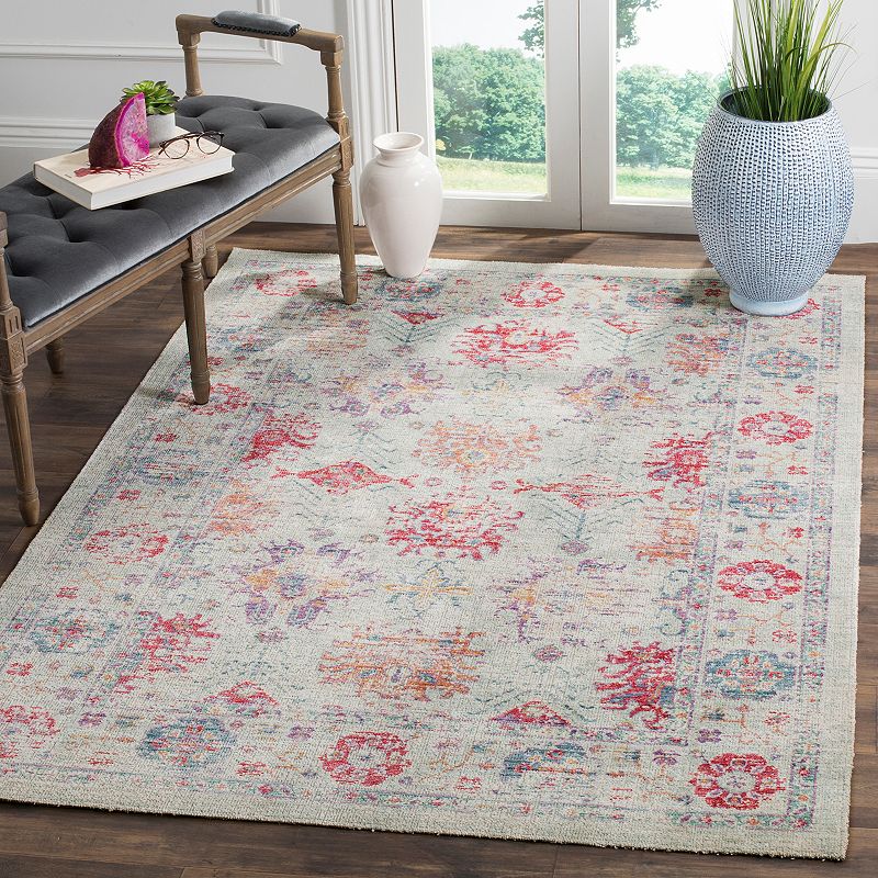 Safavieh Windsor Rebecca Framed Floral Rug