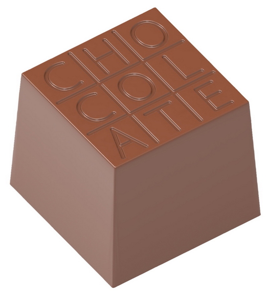 Chocolate World CW1729 Chocolate mould cube Choco...