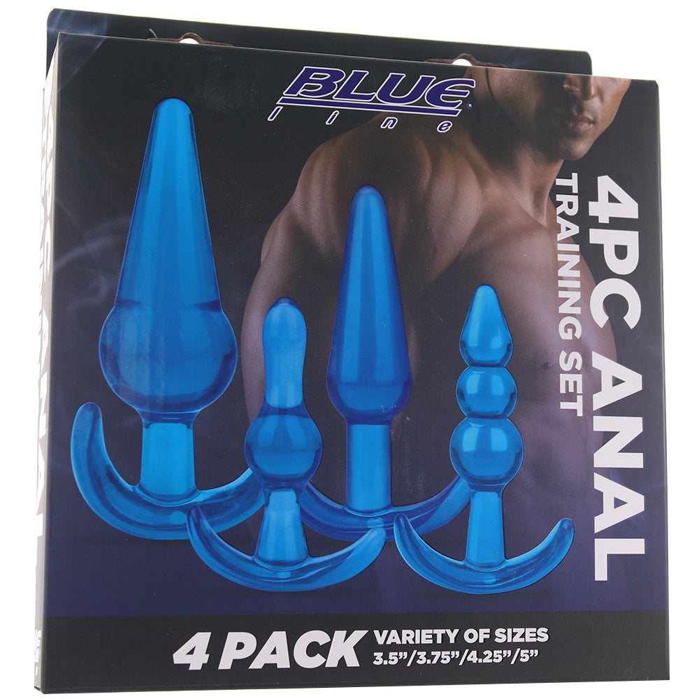 Blue Line 4 Piece Anal Training Set