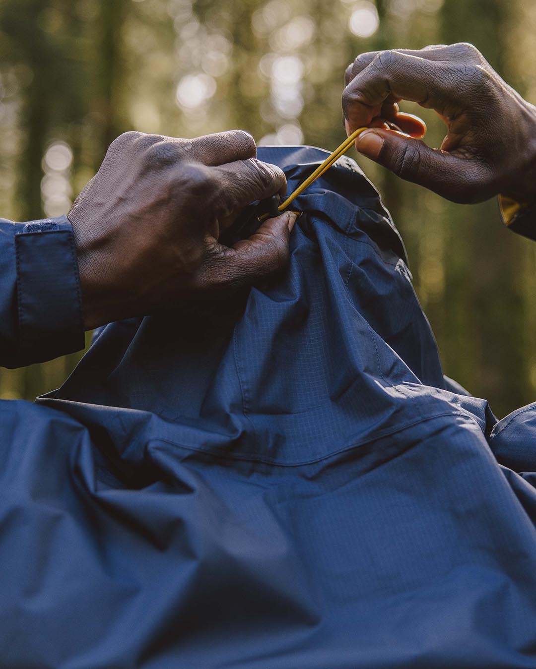 Echo Recycled Water Resistant Jacket - Deep Navy