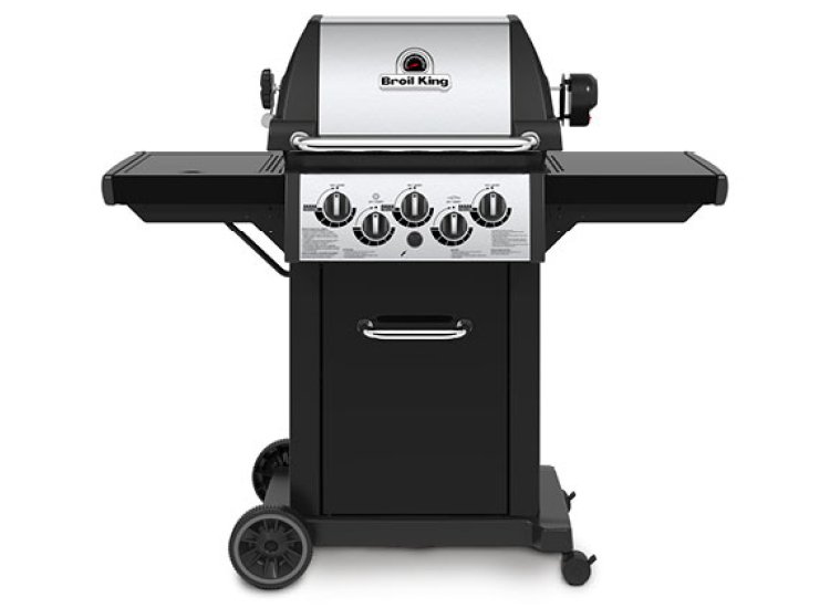 Broil King Monarch 390 Black And Stainless Steel Liquid Propane Gas Grill