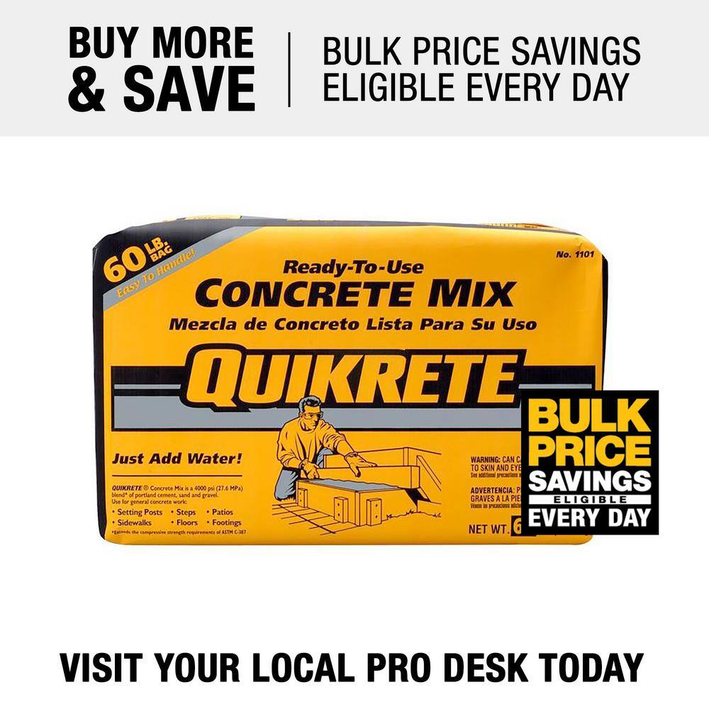 Quikrete 60 lb. Concrete Mix 1030006